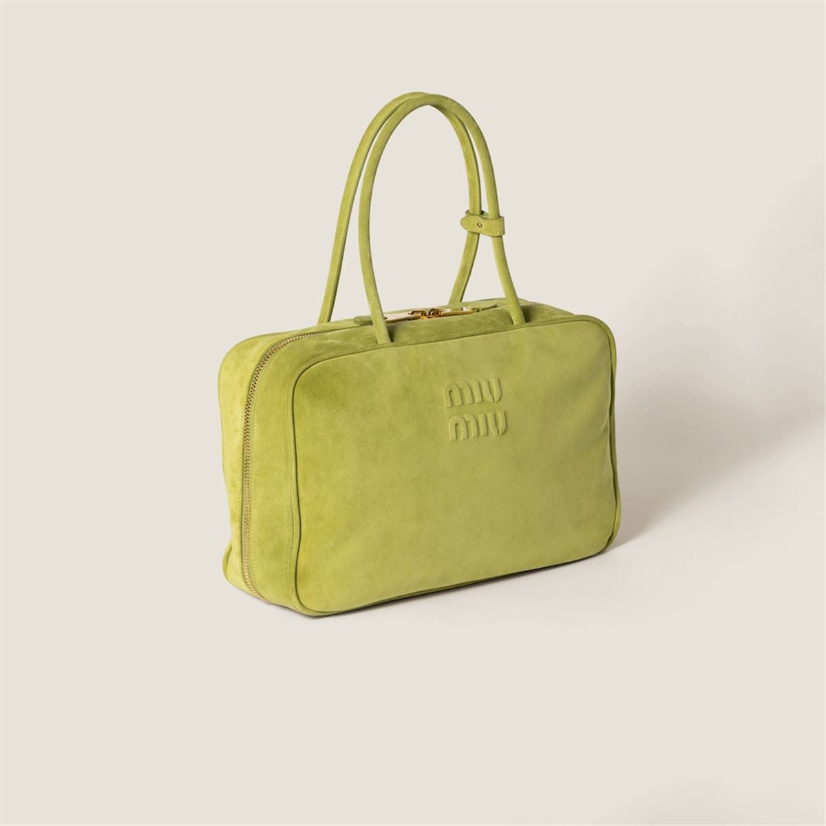 SUEDE BEAU BAG -  MIU MIU -  Verso