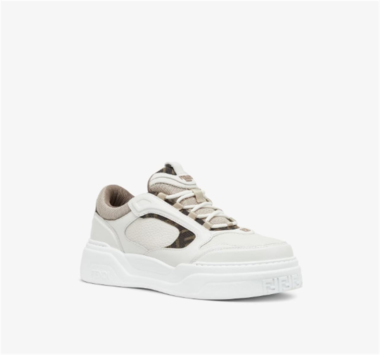 LEATHER LOW-TOPS - FENDI - Verso