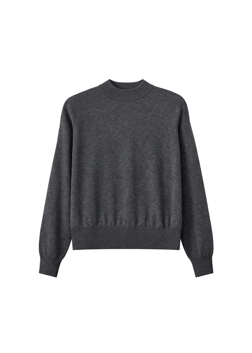 Rue padded high neck sweater-THE FRANKIE SHOP-312198-XS-Verso