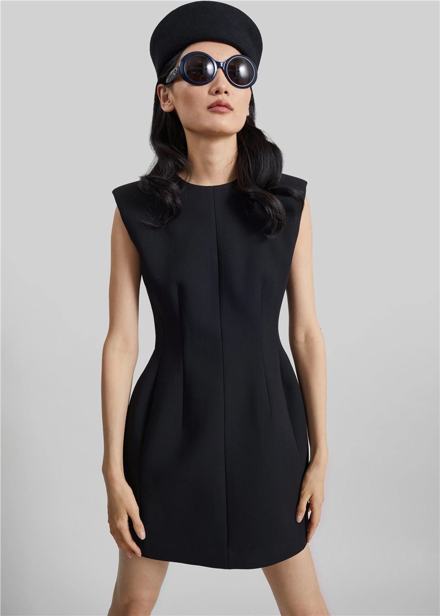 Bryn cinched mini dress-THE FRANKIE SHOP-Verso