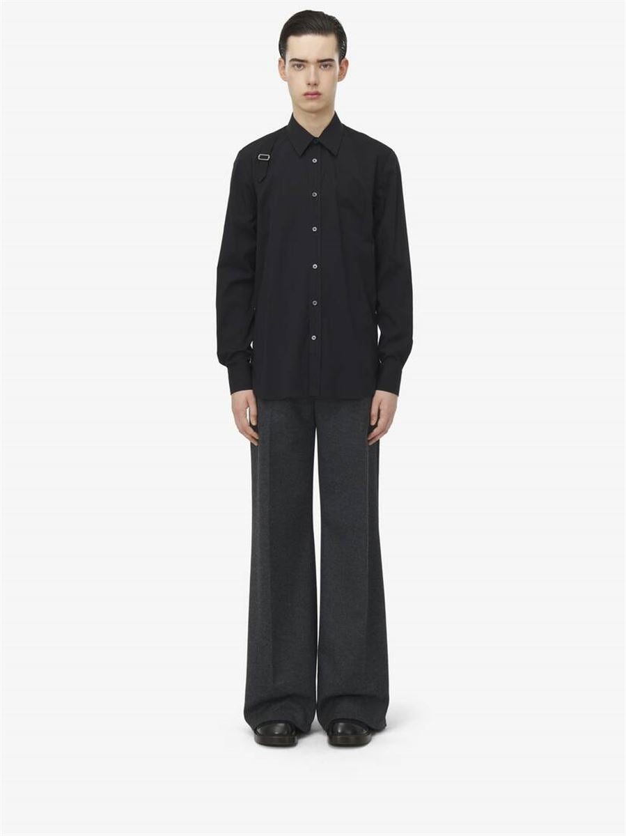 SHIRT WITH HARNESS FOR MEN IN WHITE - A. MCQUEEN - Verso