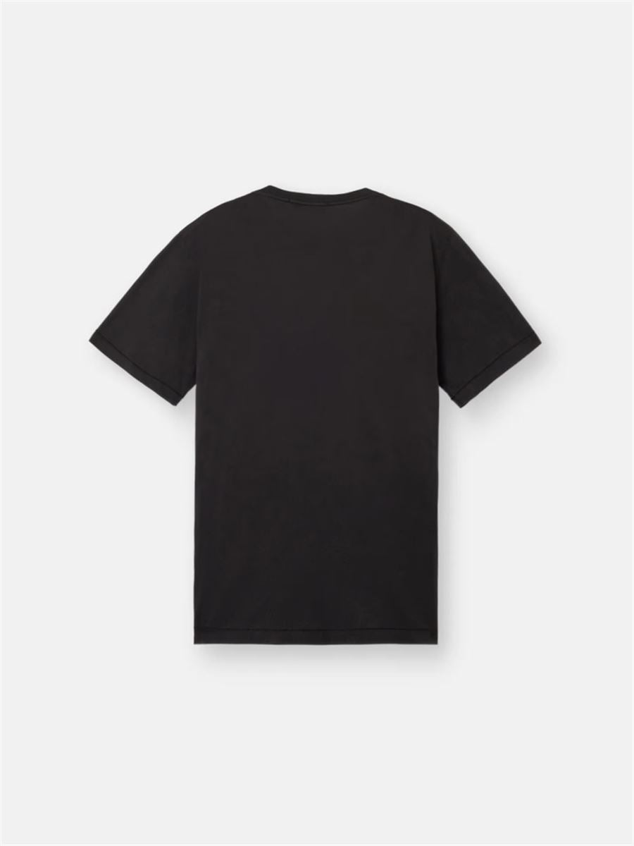 Slim-fit short-sleeve t-shirt with compass patch-STONE ISLAND-Verso