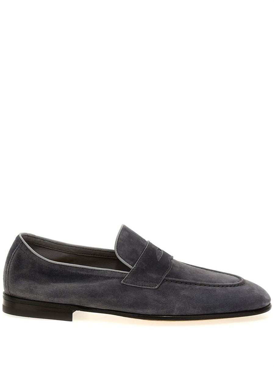 SUEDE LOAFERS -  BRUNELLO CUCINELLI -  Verso