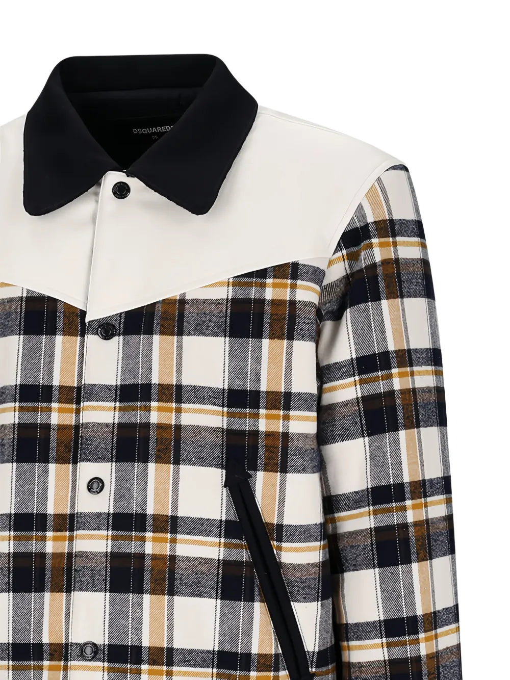 2 botonned plaid jacket-DSQUARED-Verso