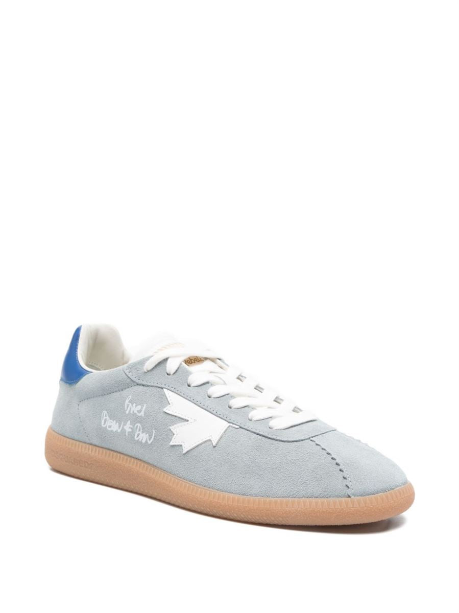 2 lace-up round-neck sneakers-DSQUARED2-Verso