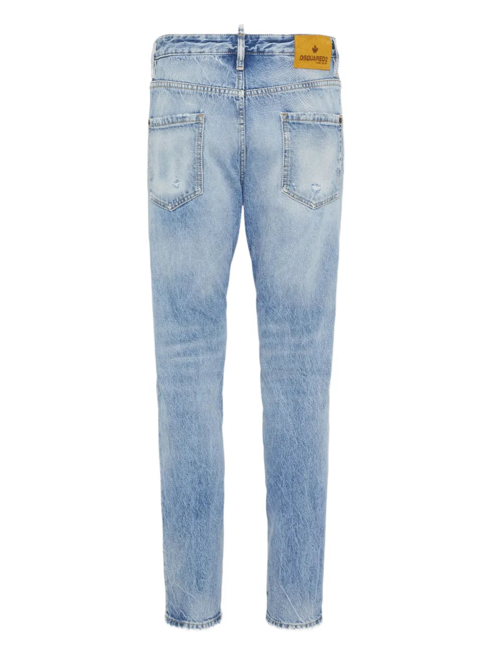 2 logo-patch jeans-DSQUARED-Verso