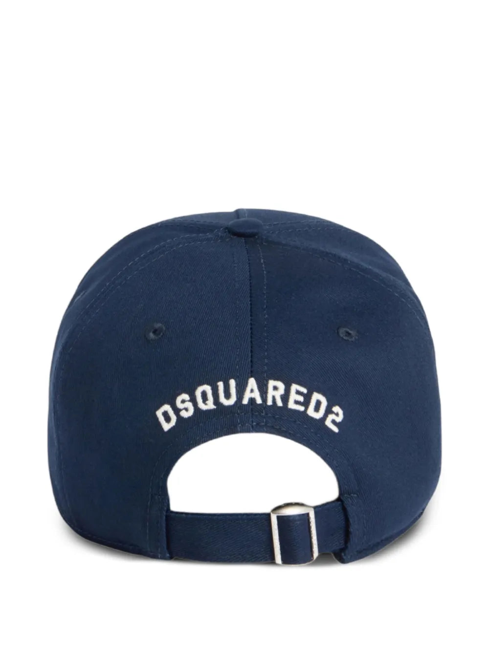 2 text-embroidered baseball cap-DSQUARED-Verso