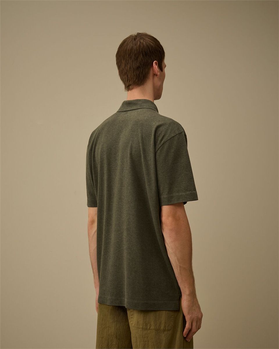 20/1 jersey plated polo-C.P. COMPANY-Verso