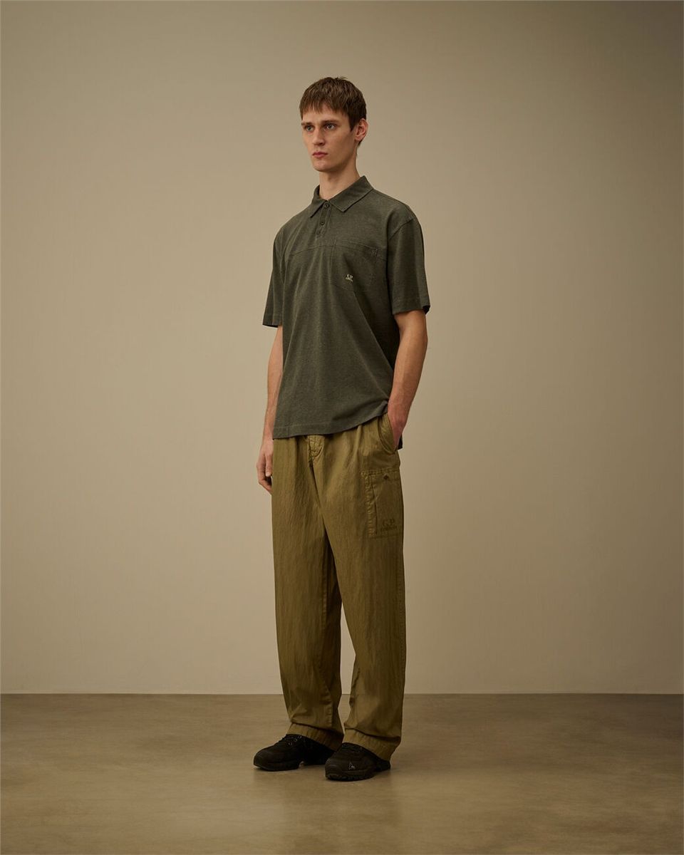 20/1 jersey plated polo-C.P. COMPANY-Verso