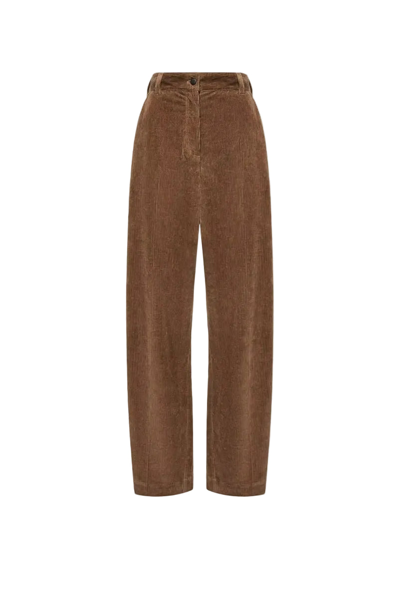 Corduroy wide leg trousers-MONCLER-312395-38-Verso