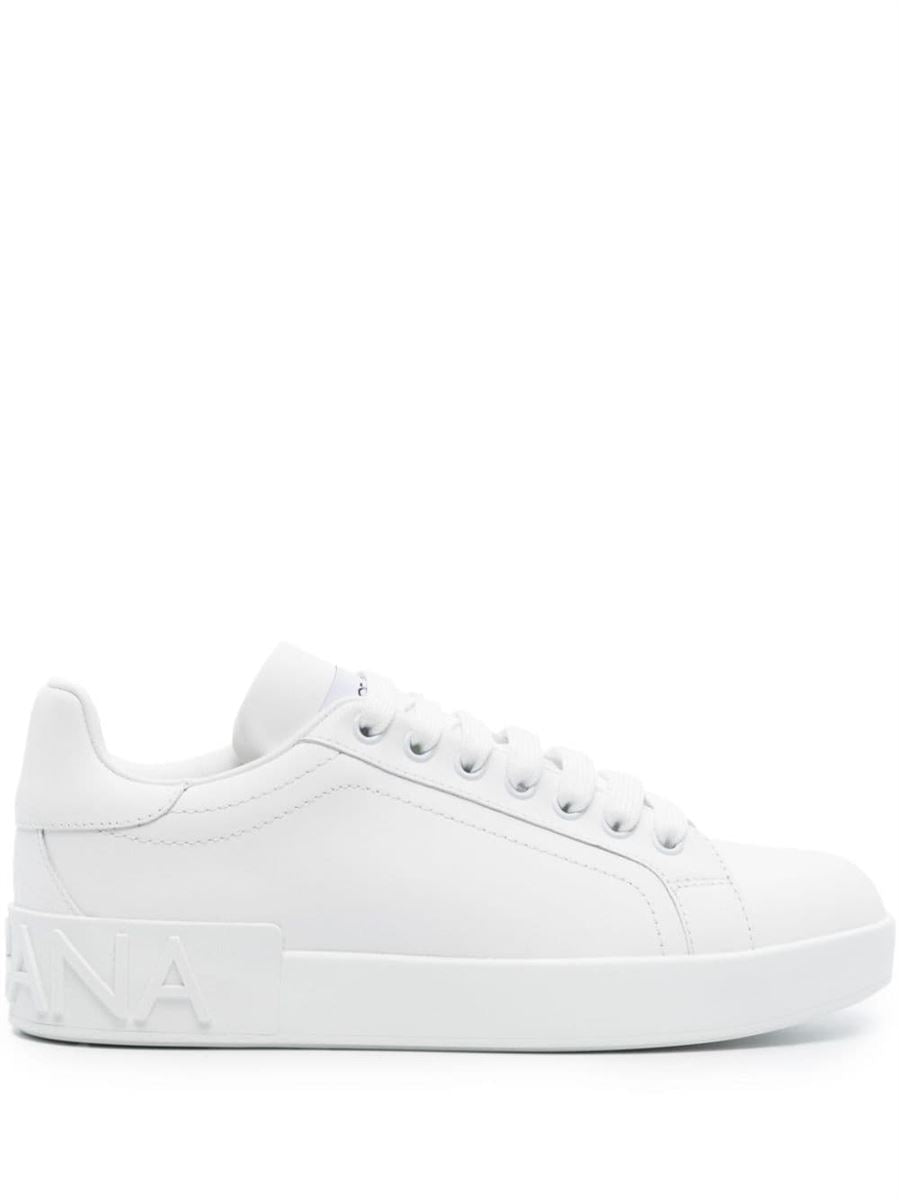 PORTOFINO LEATHER SNEAKERS DOLCE & GABBANA