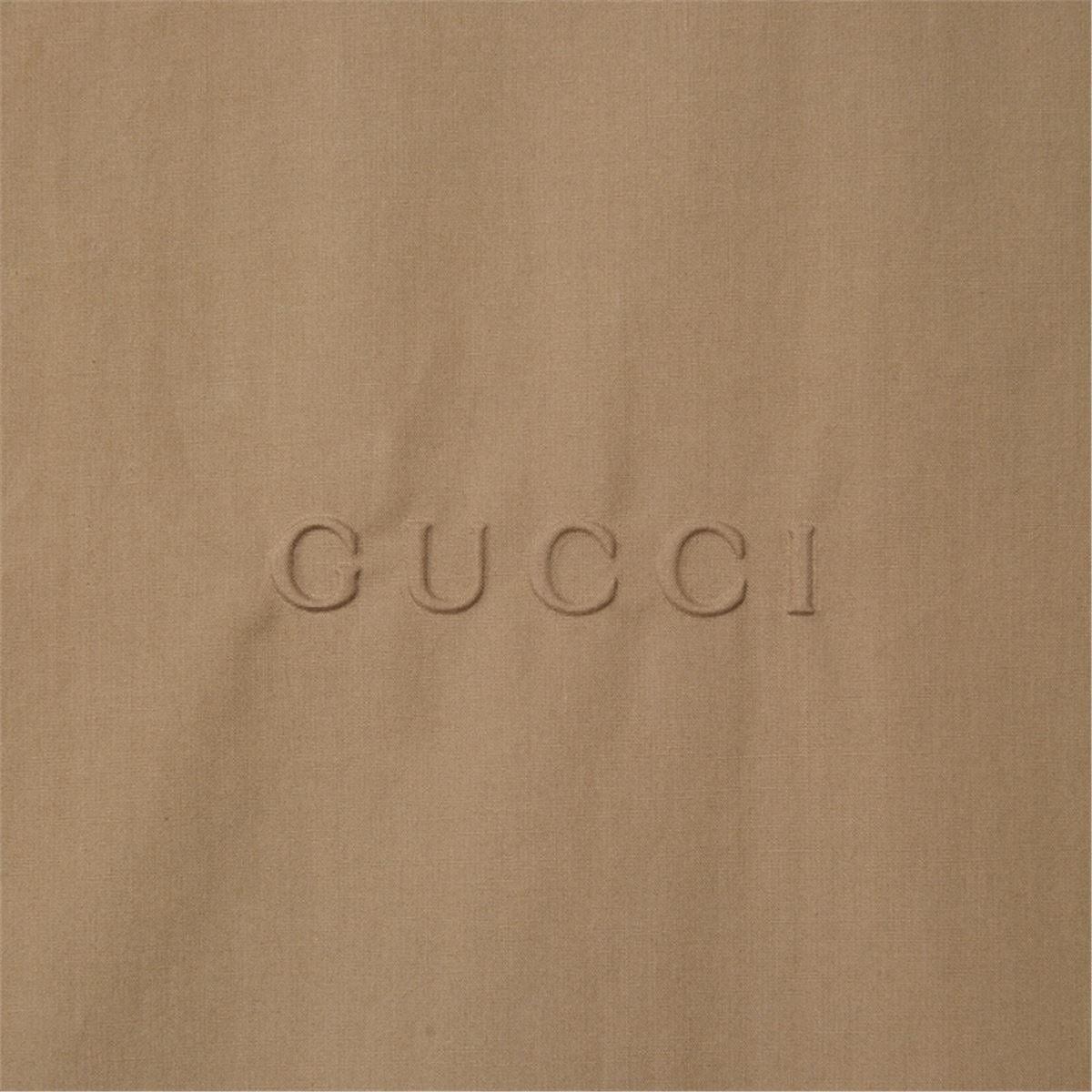 EMBOSSED COTTON POPLIN SHIRT - GUCCI - Verso