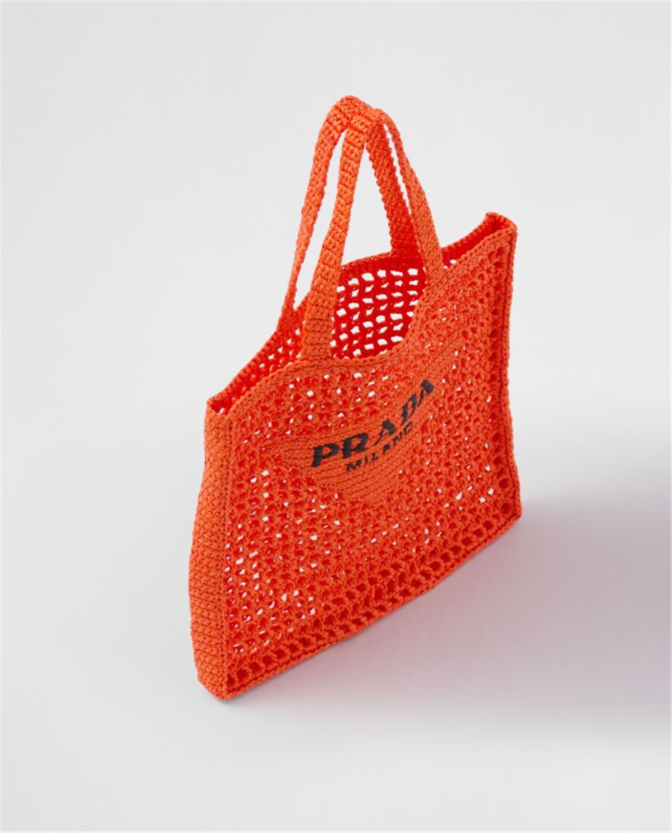 CROCHET TOTE BAG -  PRADA -  Verso