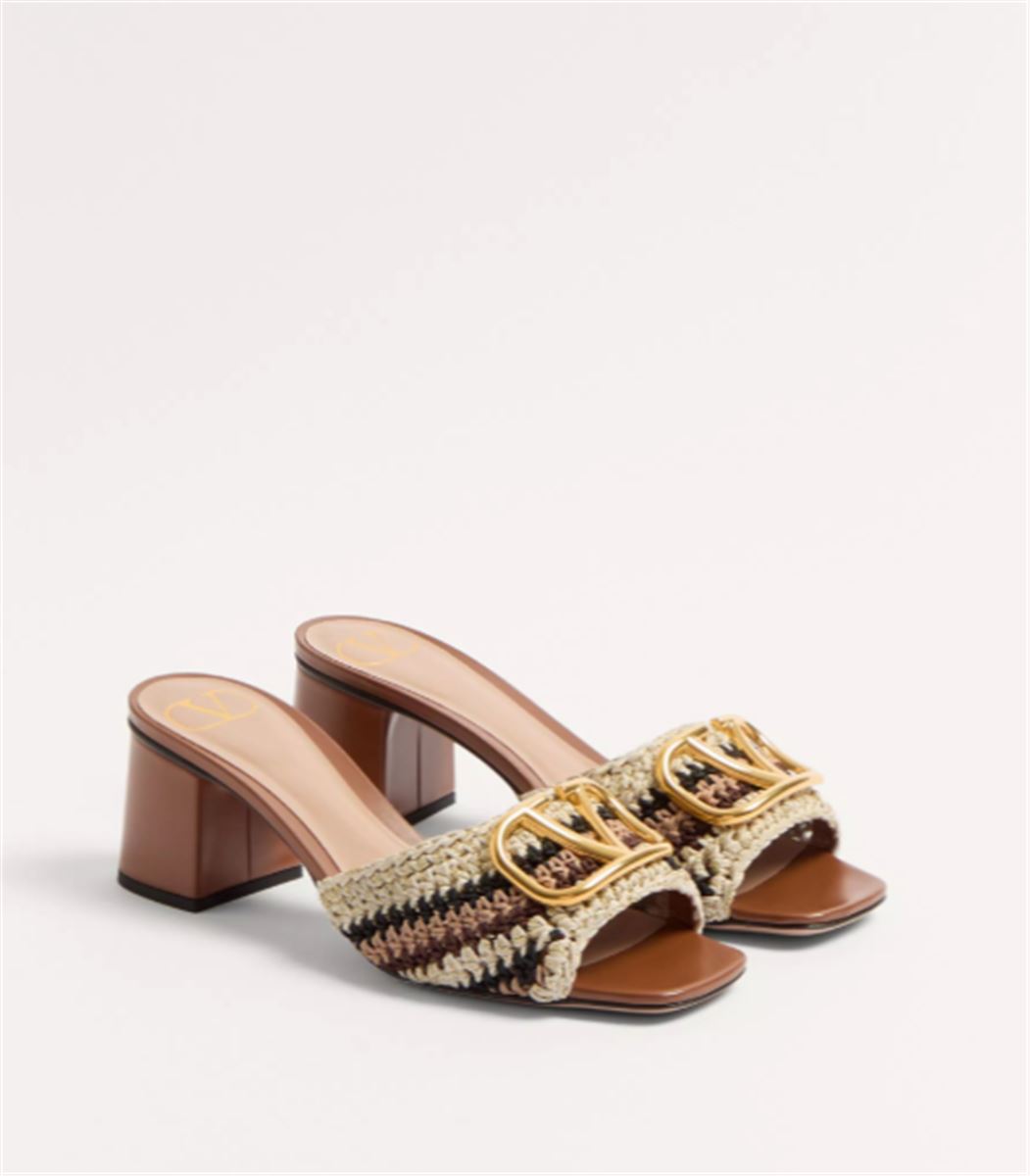 VLOGO SIGNATURE SLIDE SANDAL -  VALENTINO -  Verso