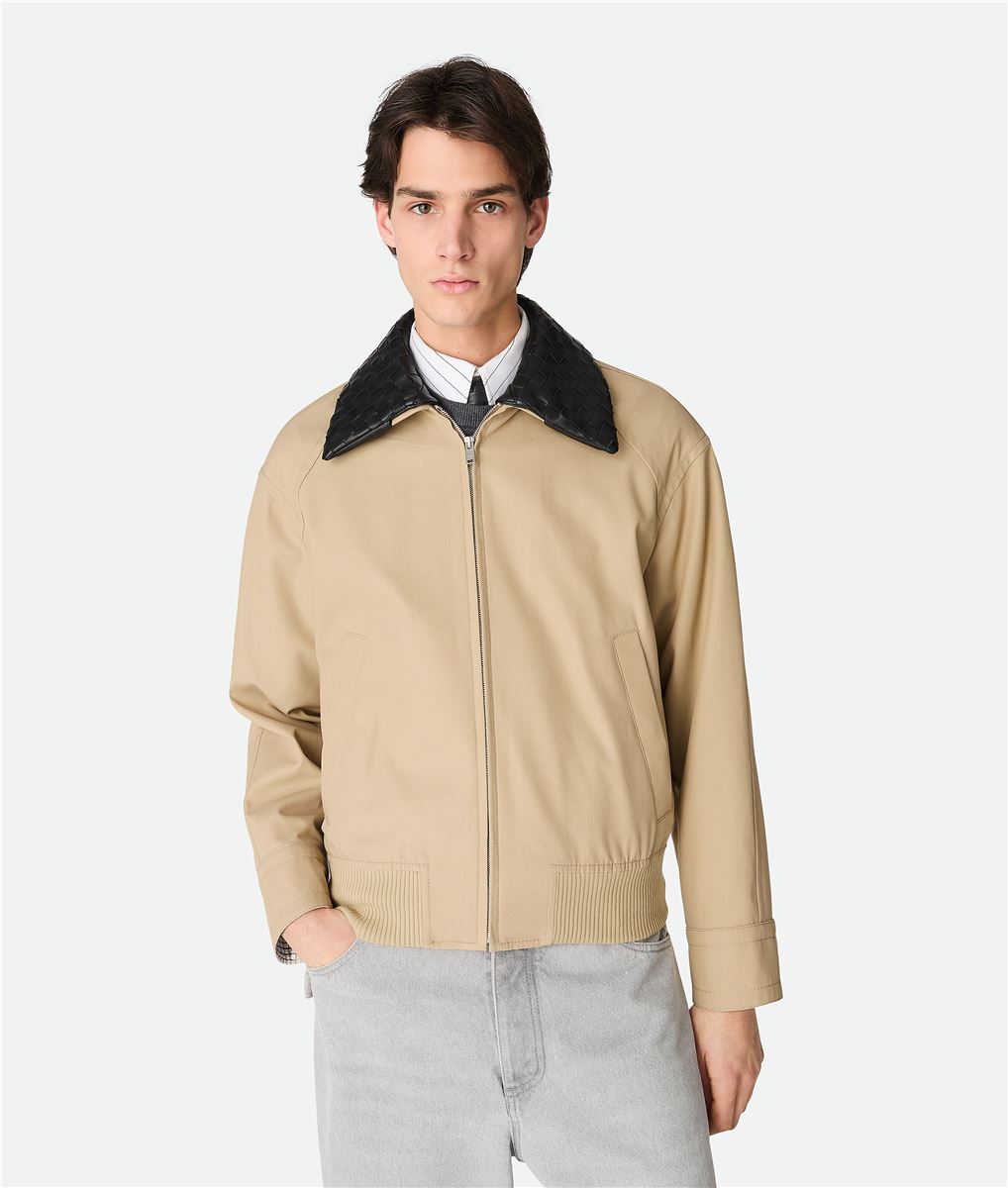 COTTON TWILL BLOUSON