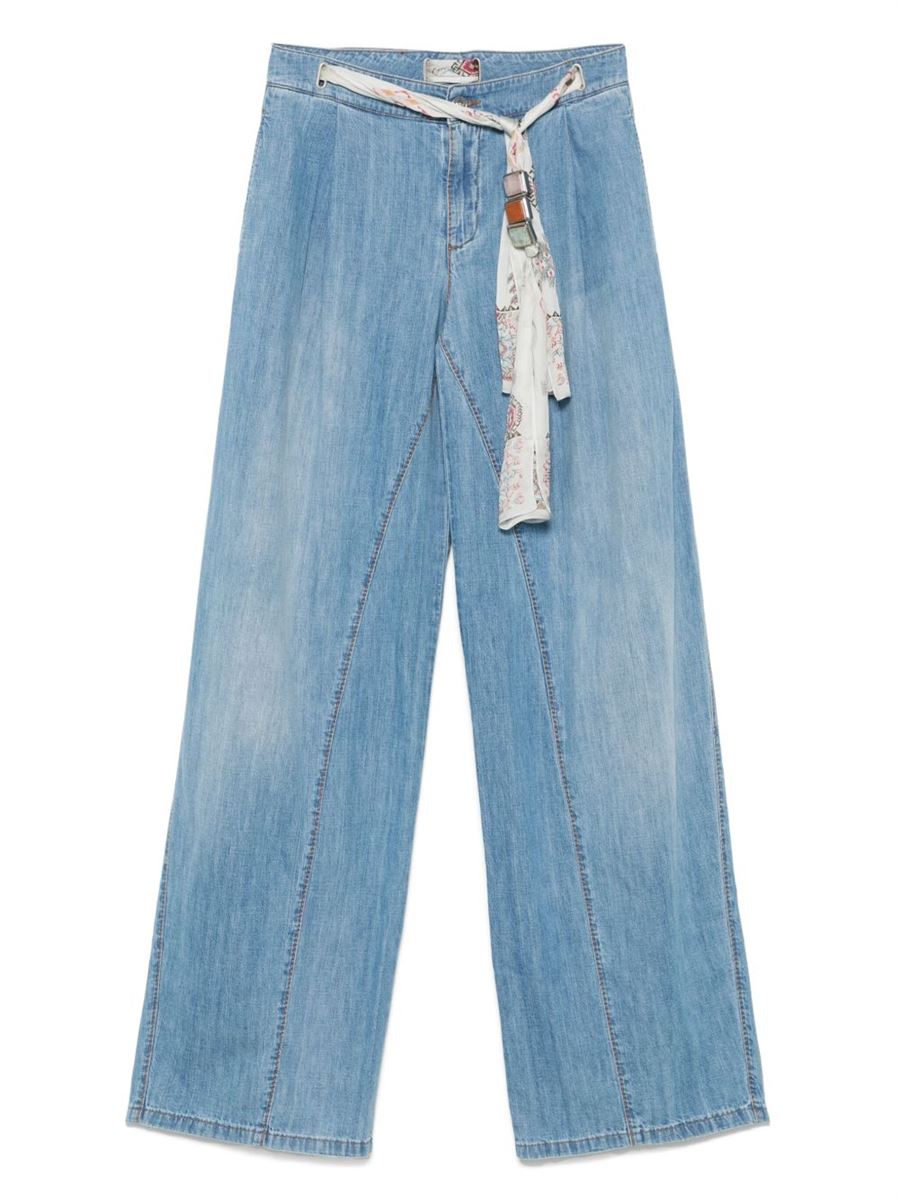 WIDE-LEG JEANS -  ERMANNO SCERVINO -  Verso