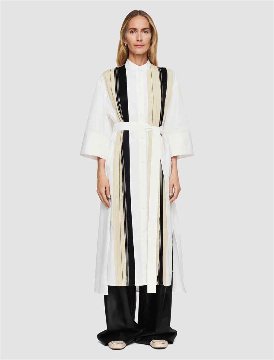 MEDERIC POPLIN COLOUR BLOCK DRESS -  JOSEPH -  Verso