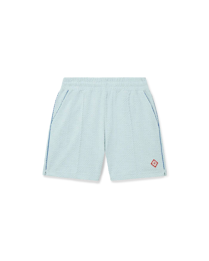MONOGRAM TOWELLING SHORTS -  CASABLANCA -  Verso