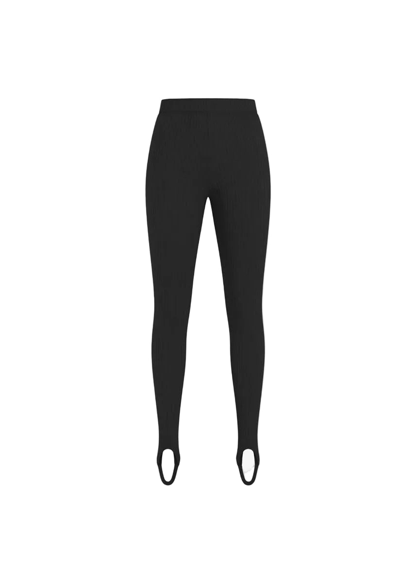 Piuma knit stirrup leggings