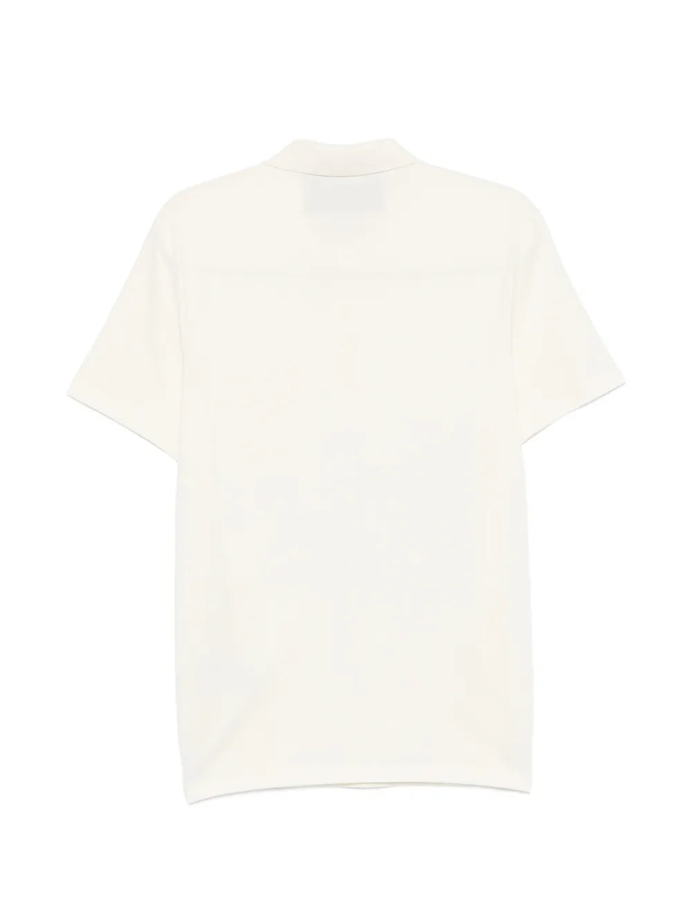 Garavani polo shirt in cotton piqué with vgold-VALENTINO-Verso