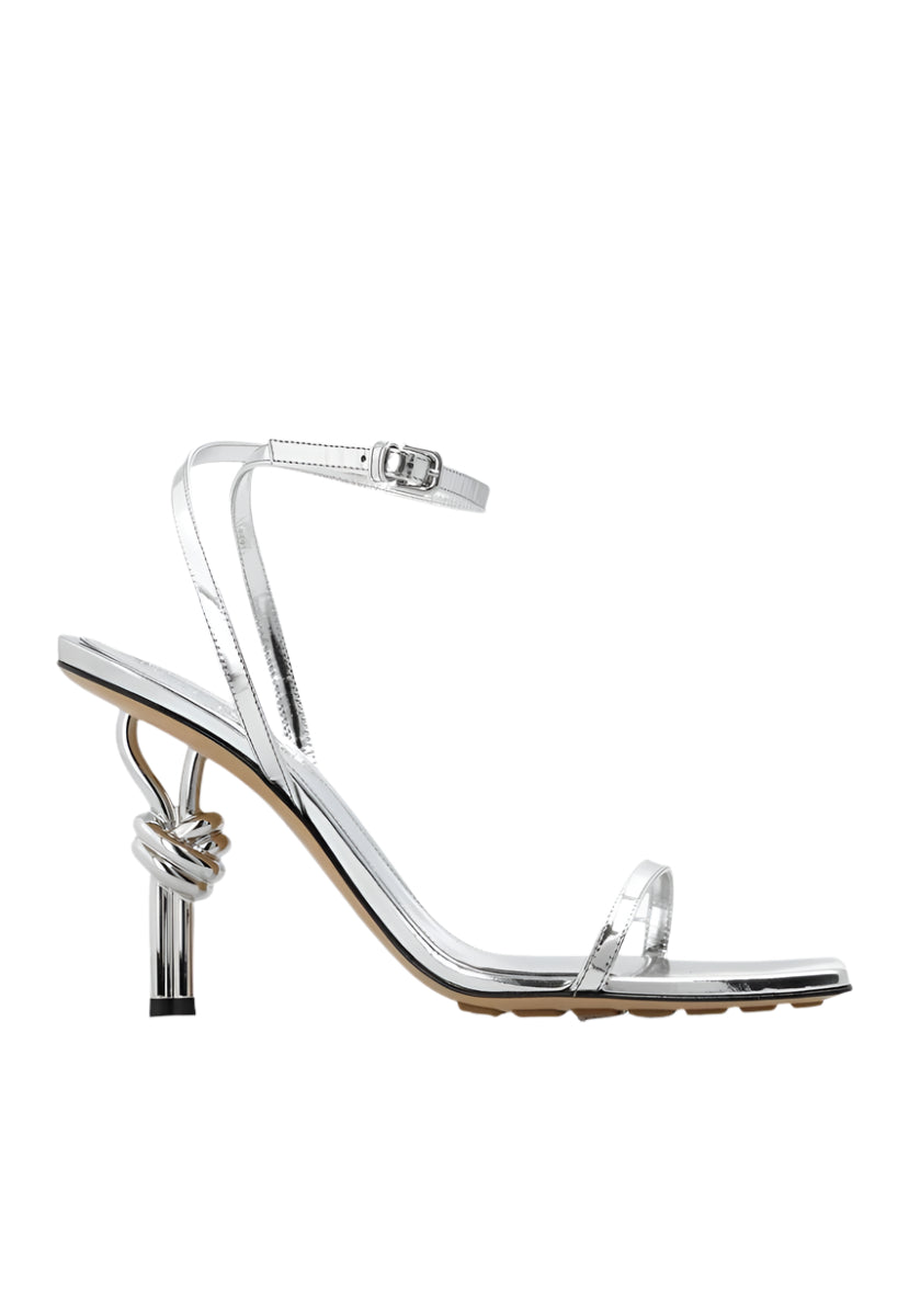 KNOT 90 LEATHER SANDALS -  BOTTEGA VENETA -  Verso