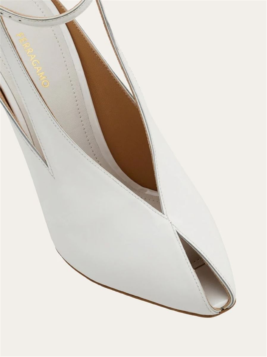 Peep toe wedge sandal