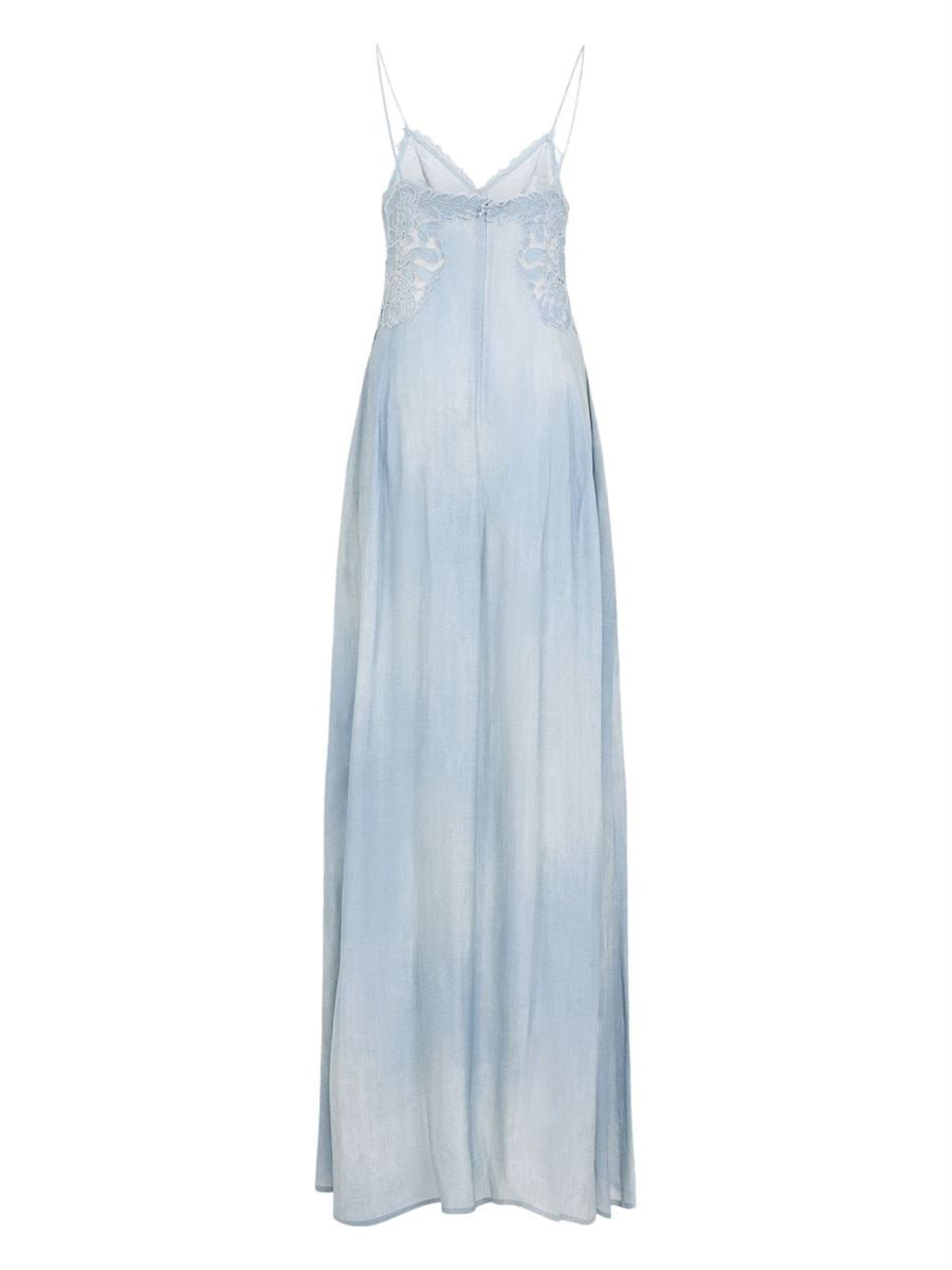 LACE-APPLIQUÉ MAXI DRESS -  ERMANNO SCERVINO -  Verso