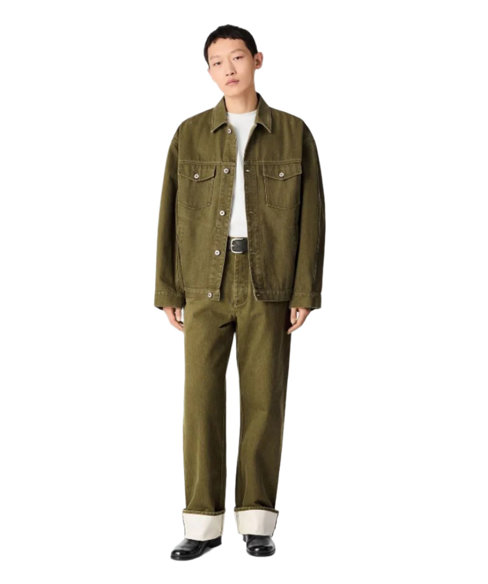 COLORED TURNED UP JEANS - BOTTEGA VENETA - Verso
