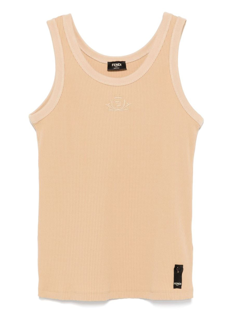 LOGO-EMBROIDERED TANK TOP