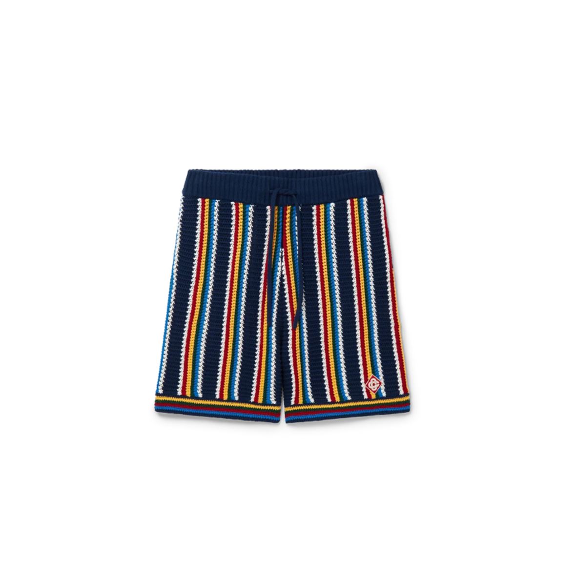 STRIPE CROCHET SHORTS -  CASABLANCA -  Verso
