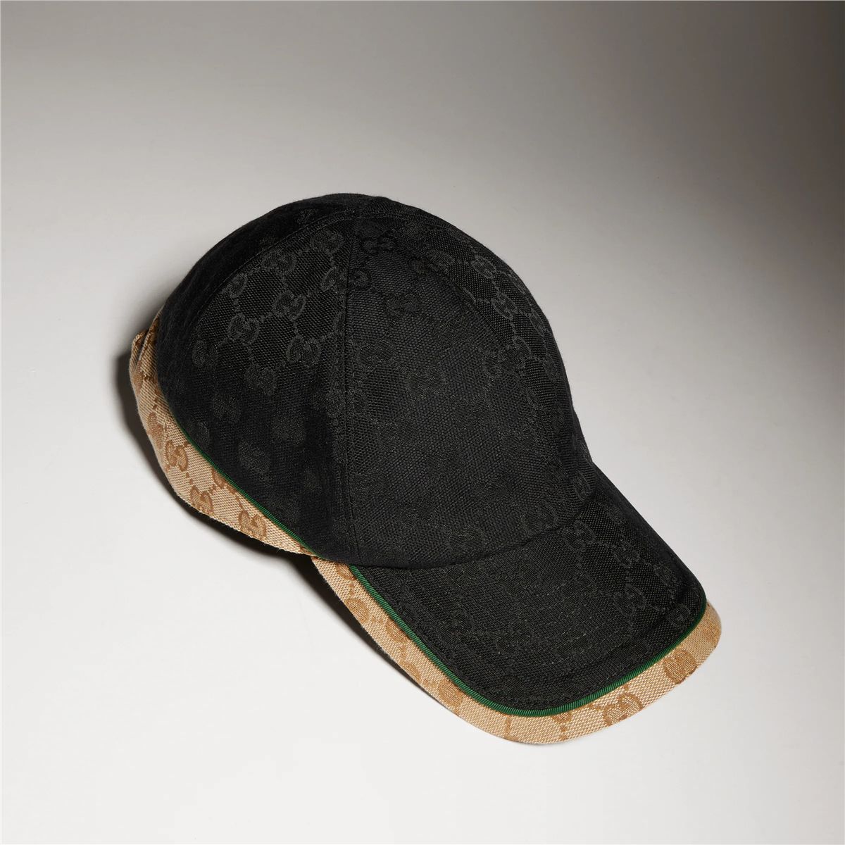 Gg cotton canvas baseball hat-GUCCI-Verso