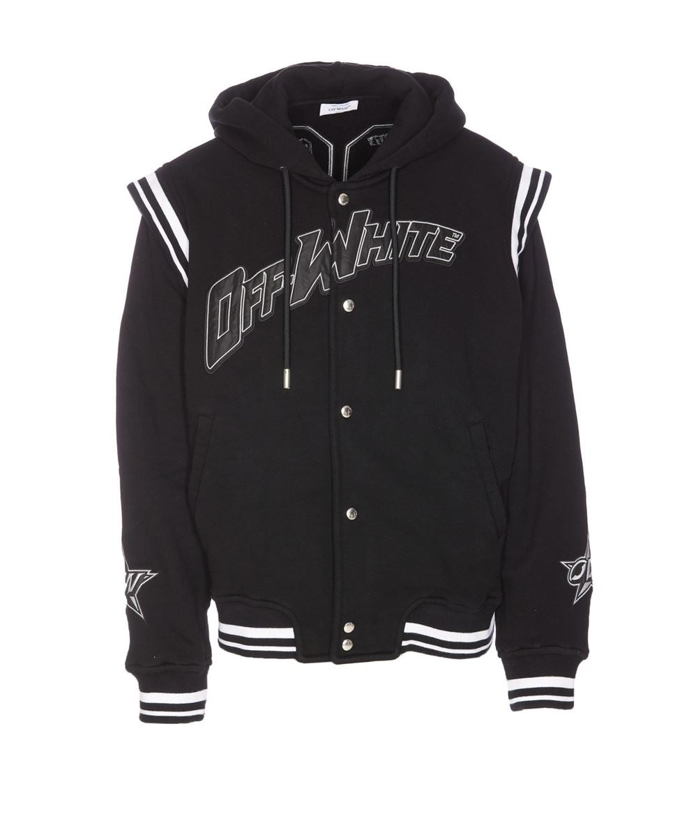 BOMBER JACKET -  OFF-WHITE -  Verso