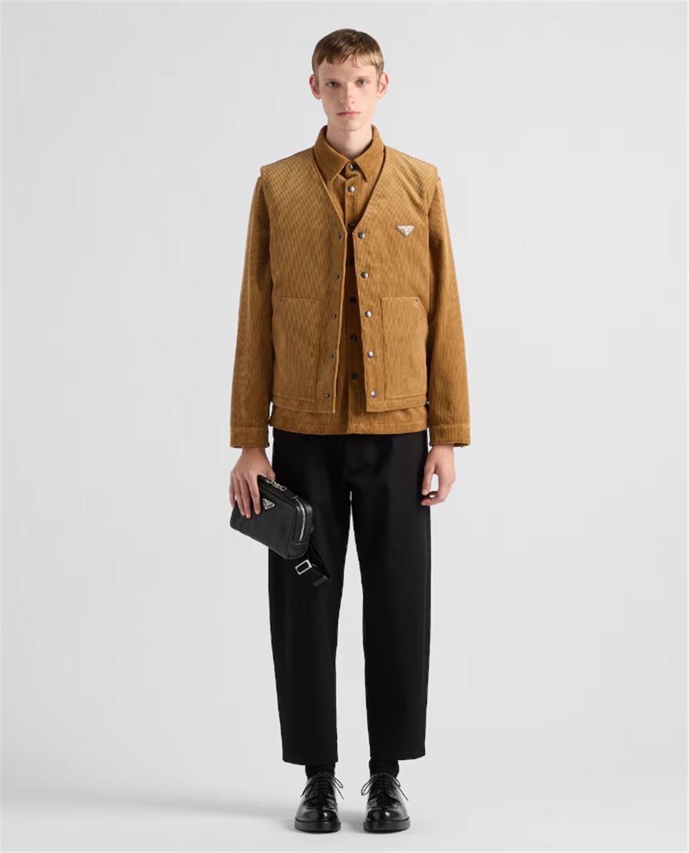COTTON PANTS - PRADA - Verso