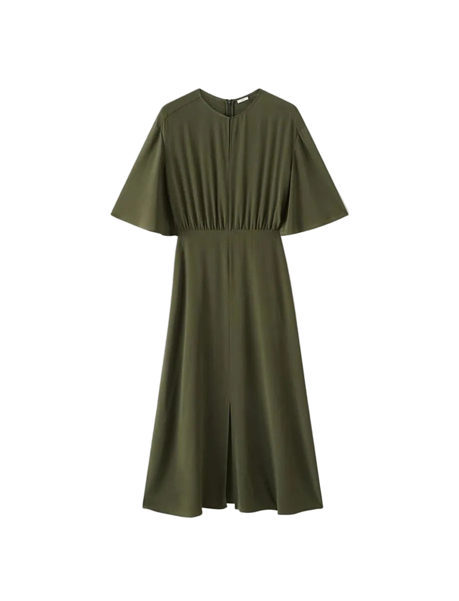 Silsila Crepe de Soie Silk Dress-JOSEPH-310365-36-Verso