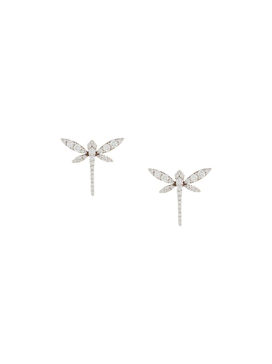 18KT YELLOW GOLD EARRINGS - ANAPSARA - Verso