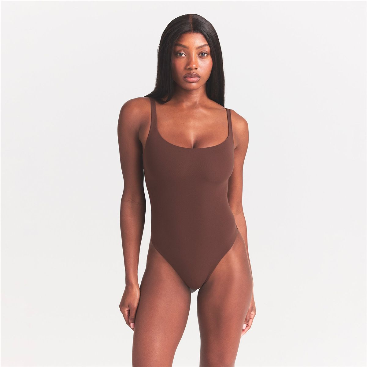 Fits everybody square neck bodysuit-SKIMS-Verso