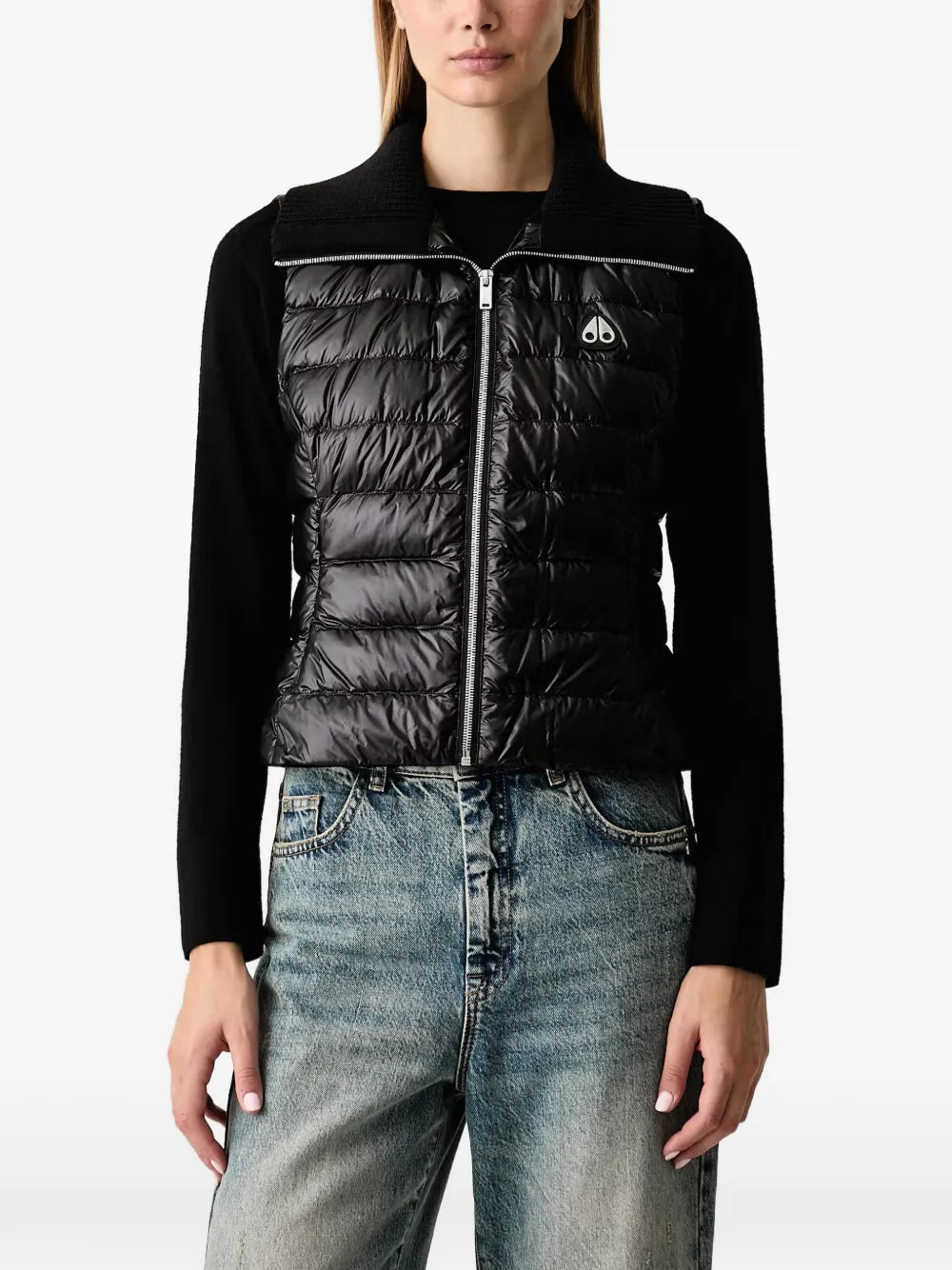 3 in 1 logo-plaque layered jacket-MOOSE KNUCKLES-315920-XS-Verso