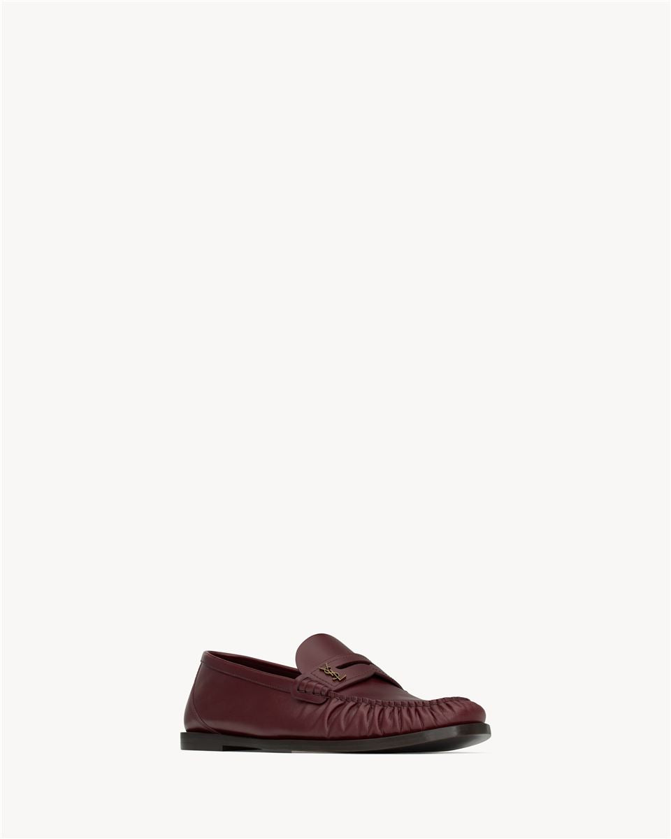 laurent loafers in smooth leather-SAINT LAURENT-Verso