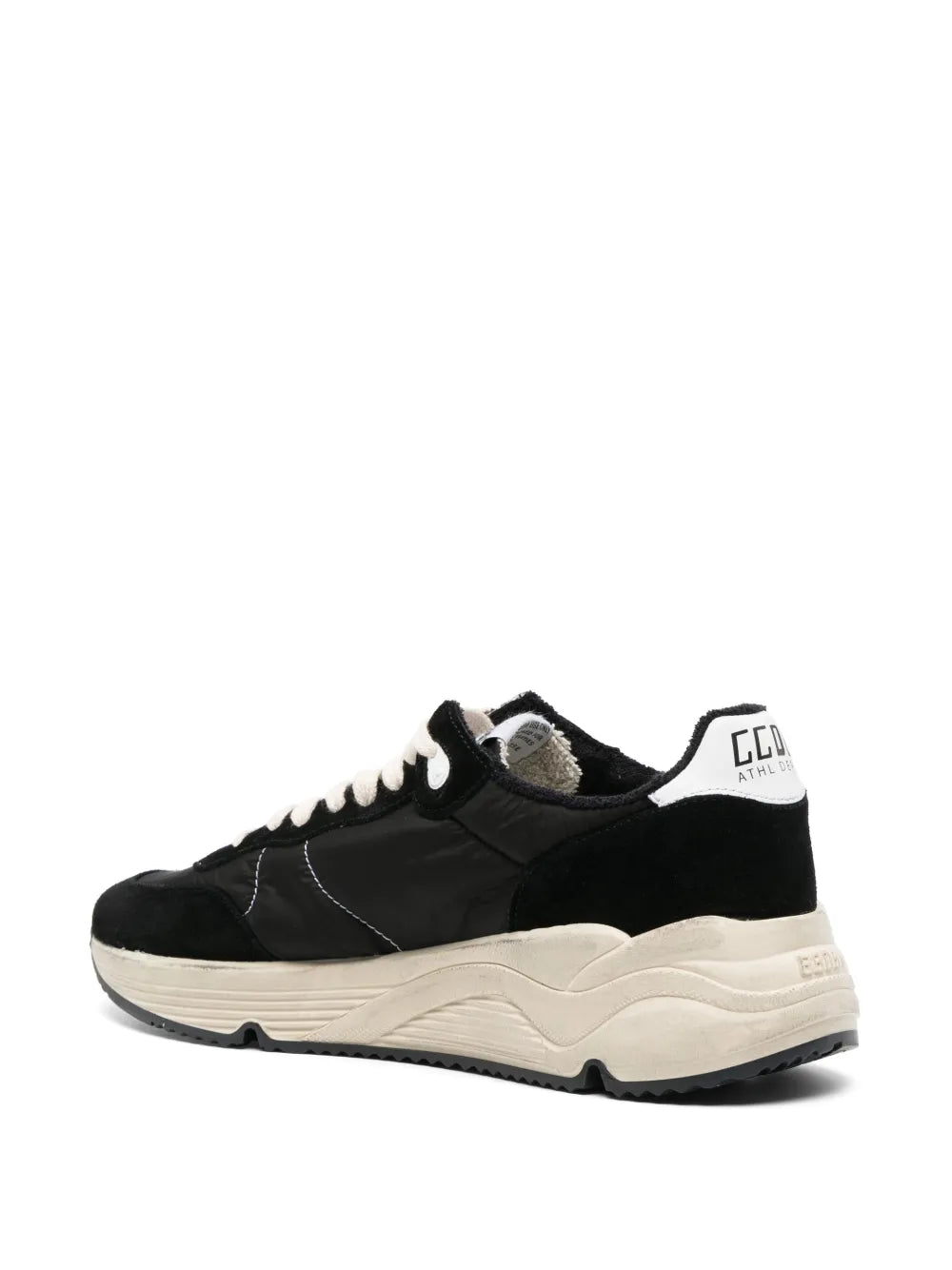 Star-patch lace-up sneakers-GOLDEN GOOSE-Verso
