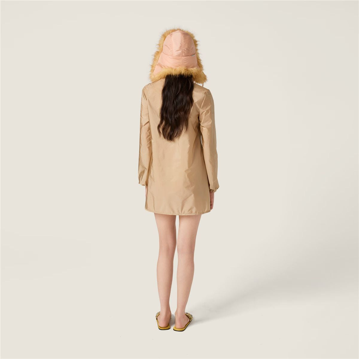 Technical fabric dress-MIU MIU-Verso