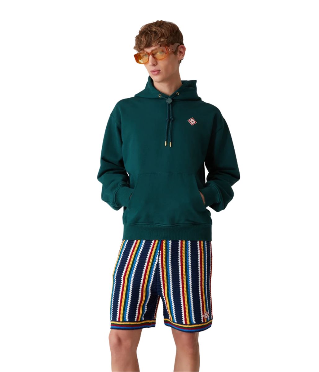 STRIPE CROCHET SHORTS -  CASABLANCA -  Verso