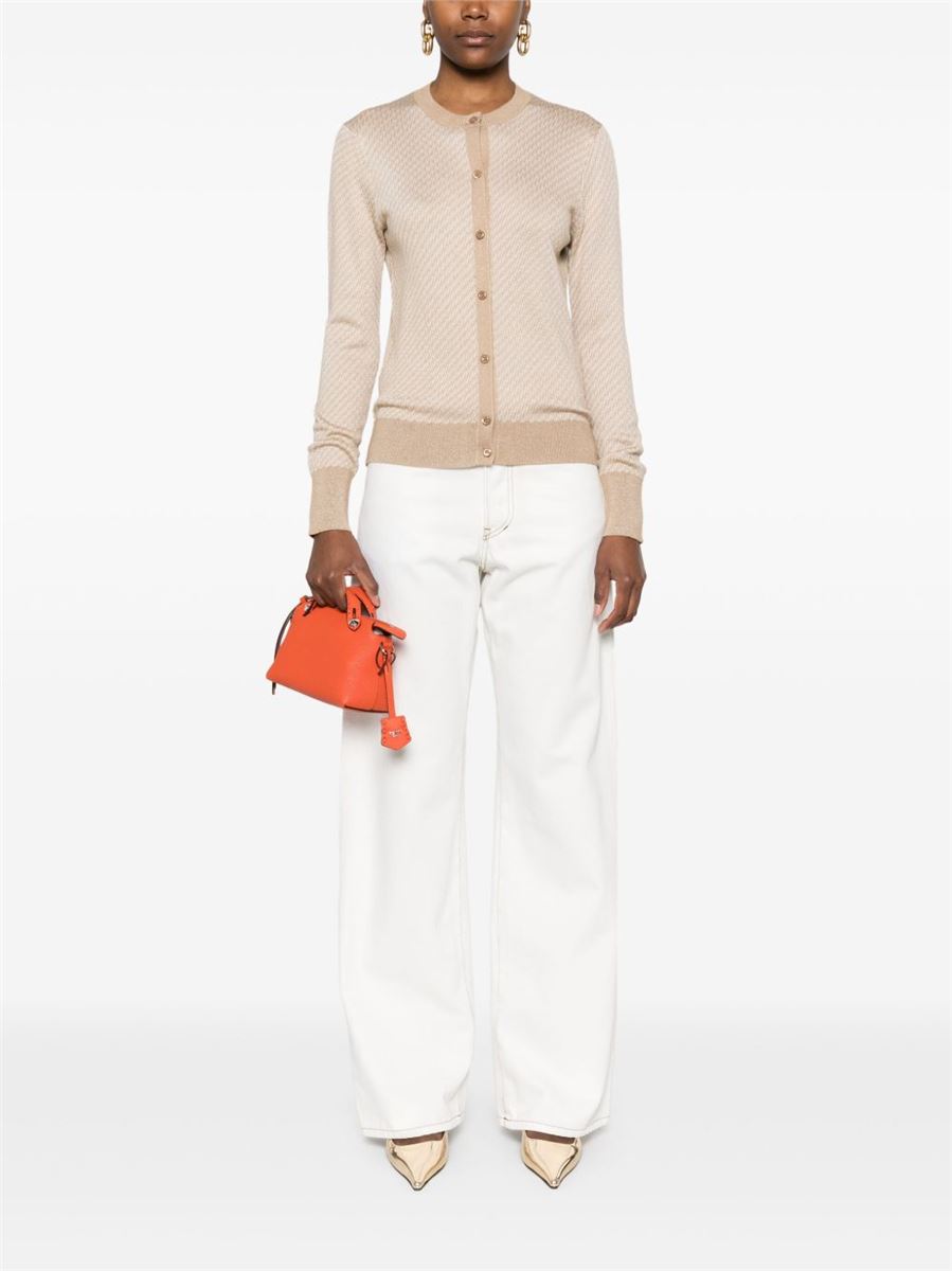 FF-JACQUARD CARDIGAN - FENDI - Verso