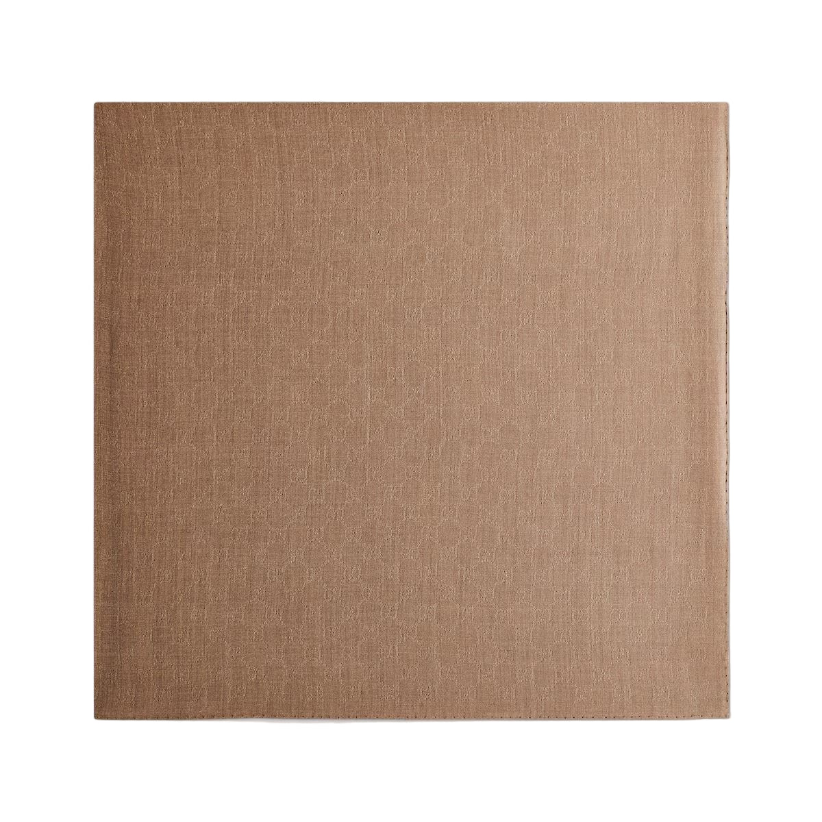 Gg wool silk jacquard shawl