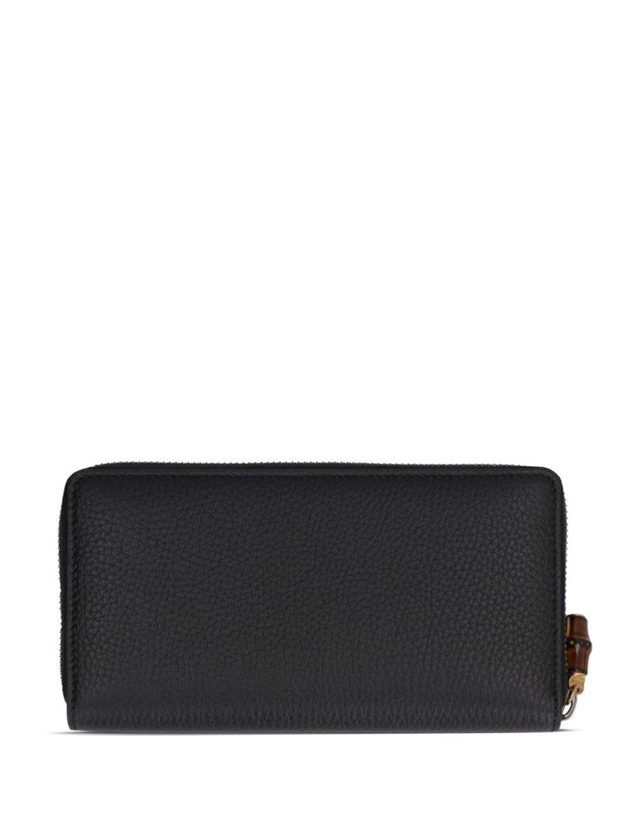 CALF-LEATHER ZIP-FASTENING WALLET -  GUCCI -  Verso