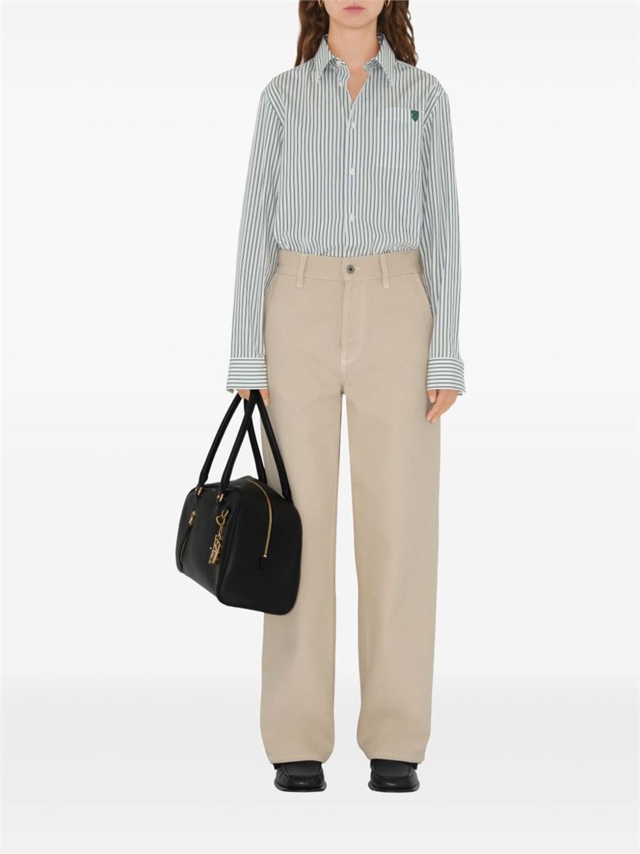 STRIPED SHIRT -  BURBERRY -  Verso