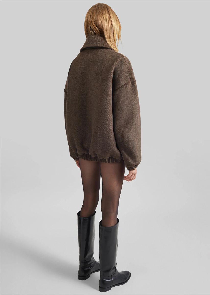Elle Aviator Jacket-THE FRANKIE SHOP-Verso