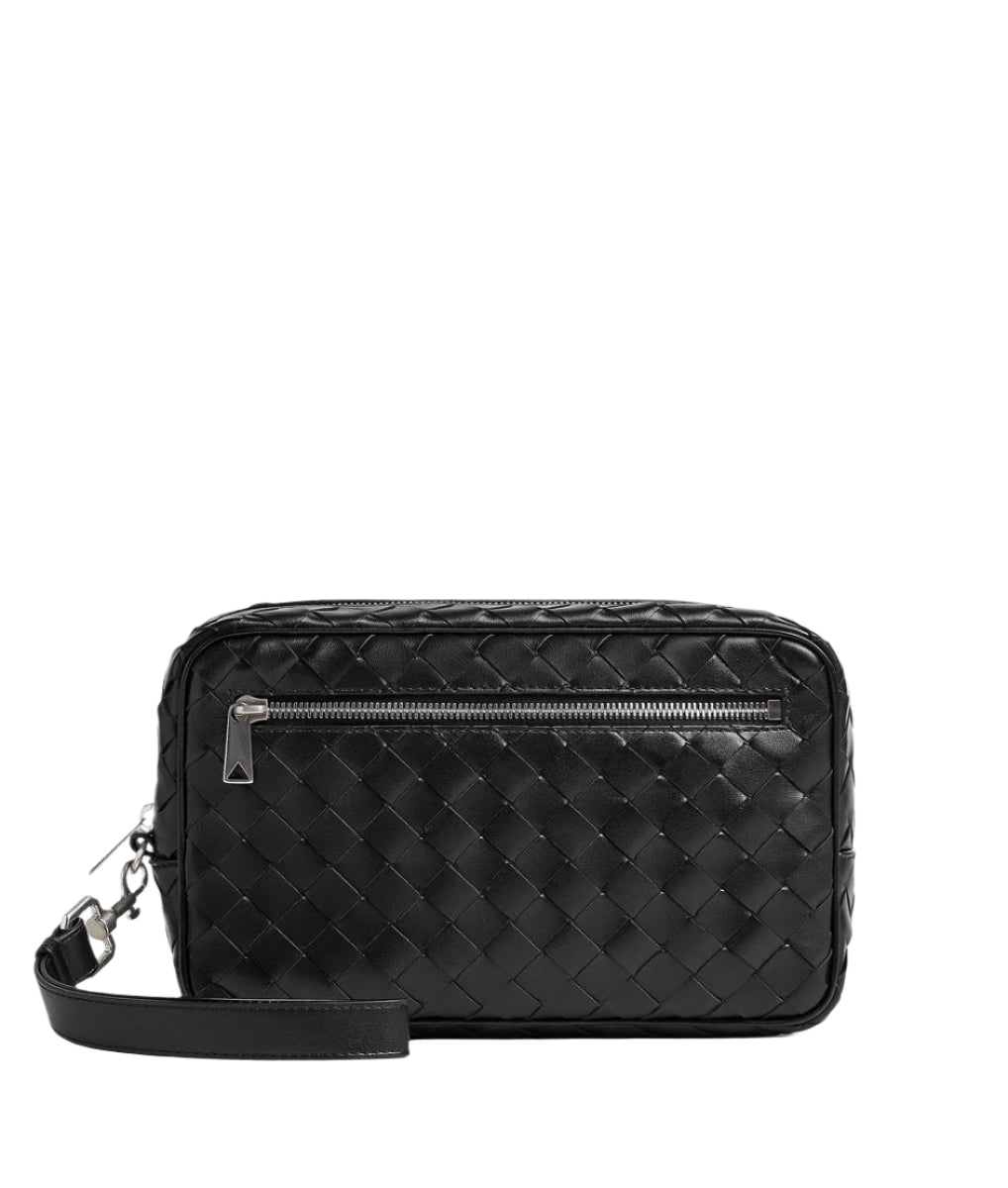 INTRECCIATO POUCH WITH WRISTLET