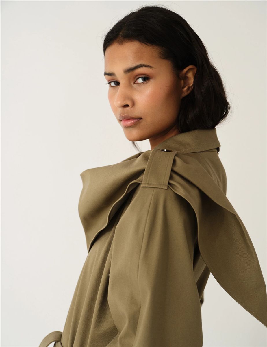Cadence trench olive-THE GARMENT-Verso