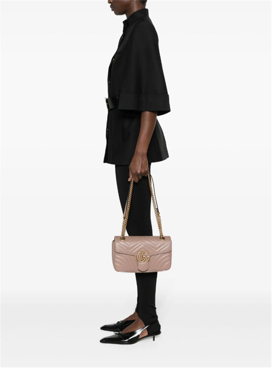 SMALL GG MARMONT SHOULDER BAG GUCCI