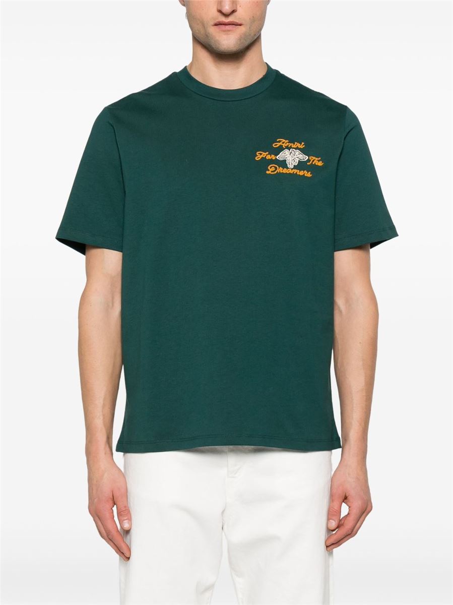 DREAMERS EMBROIDERED T-SHIRT -  AMIRI -  Verso